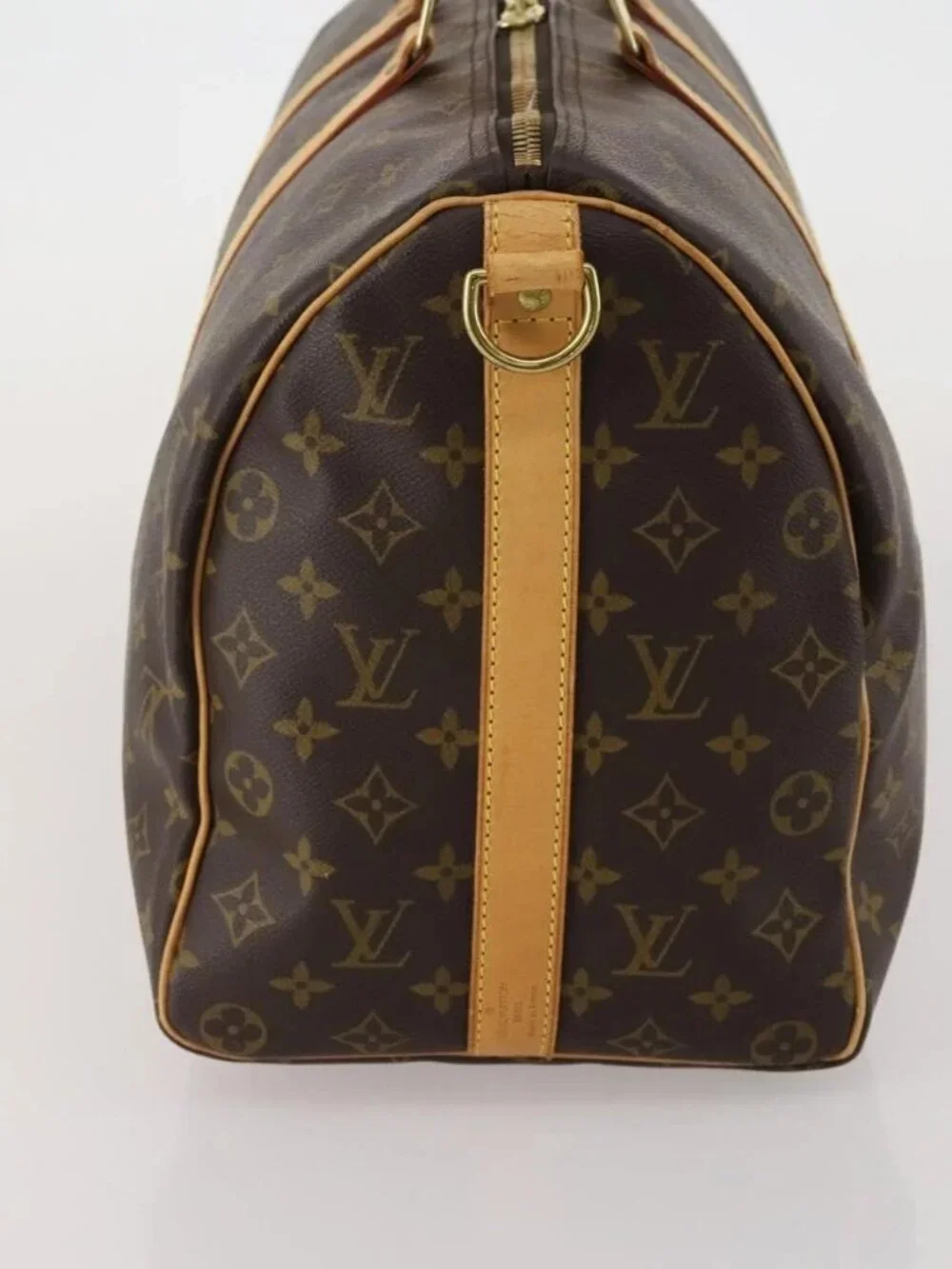 LOUIS VUITTON Monogram Keepall Bandouliere 45 Boston Bag M41418 LV Auth 187418A